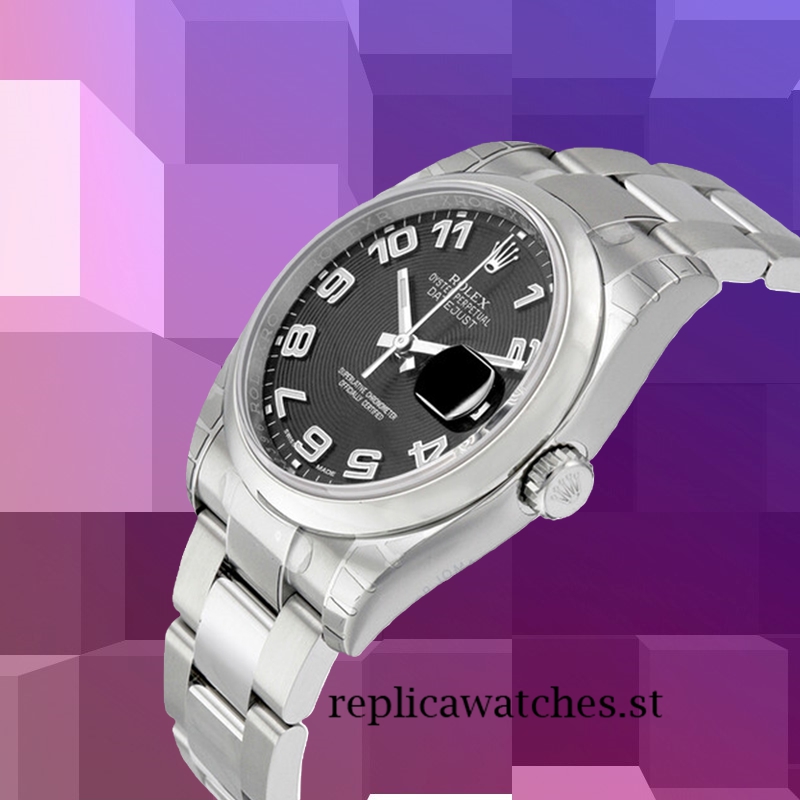 Rolex Datejust 36mm Men's 116200BKCAO Black Concentric Dial Automatic - Image 3