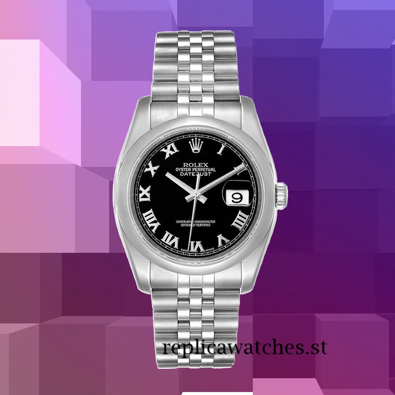 Rolex Datejust 116200BKRJ 36mm Men's Silver-tone - Image 2