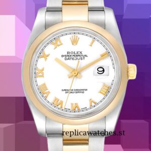 Rolex Datejust Men's 116203-0135 36mm Silver-tone