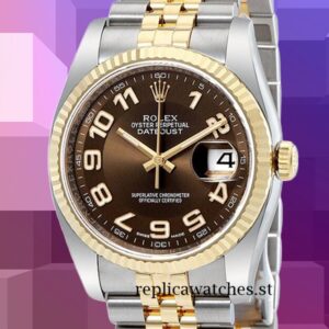 Rolex Datejust Men's 116233BRAJ 36mm Automatic