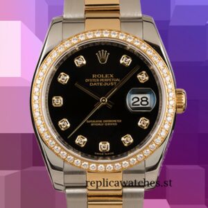 Rolex Datejust Men's 36mm 116243BKDO Black Dial