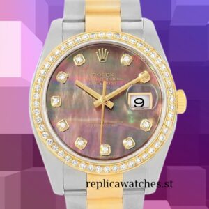 Rolex Datejust 116243BKMDO 36mm Men's Automatic