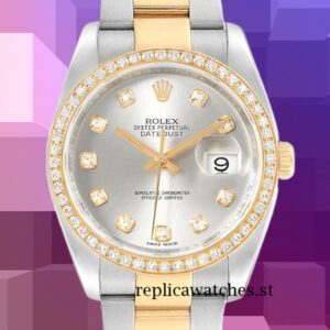 Rolex Datejust 116243SDO 36mm Men's Silver-tone Automatic