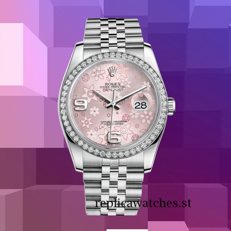 Rolex Datejust Men's 116244PFAJ 36mm Silver-tone - Image 2
