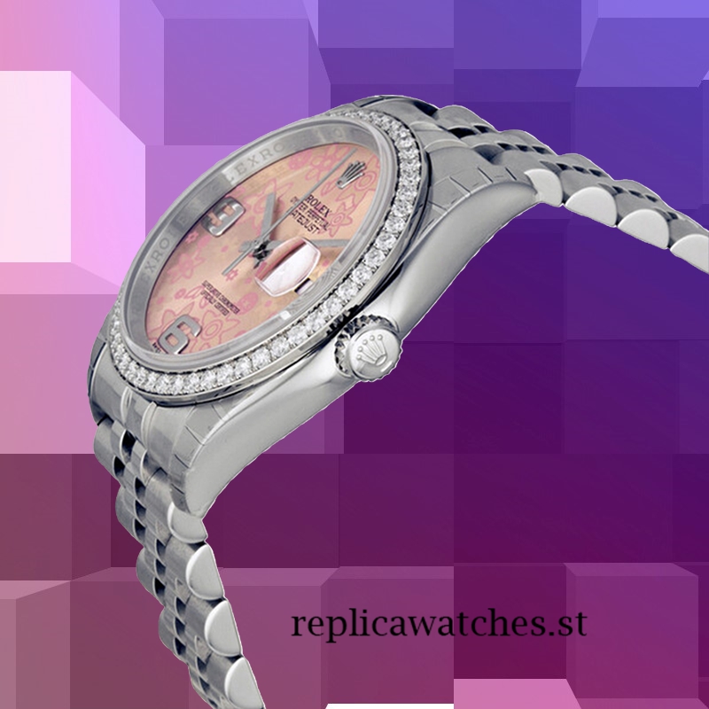 Rolex Datejust Men's 116244PFAJ 36mm Silver-tone - Image 3