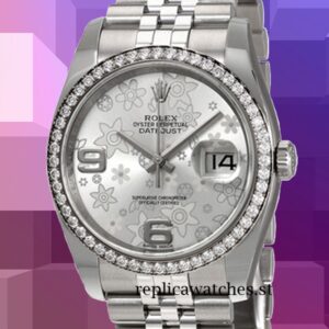 Rolex Datejust 36mm Men's 116244SFAJ Silver-tone