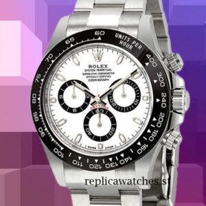 Rolex Daytona 40mm m116500ln-0001 Men's White Dial