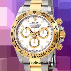 Rolex Daytona 40mm Men's 116503WSO Automatic Silver-tone