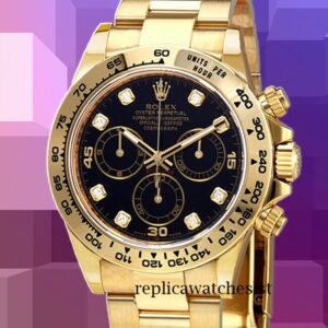 Rolex Daytona Men's 116508BKDO 40mm Black Dial