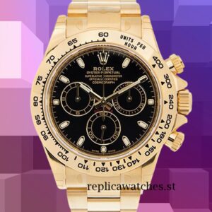 Rolex Daytona Men's 116508BKSO 40mm Black Dial