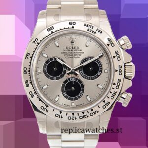 Rolex Daytona 40mm m116509-0072 Men's Gray Dial Silver-tone