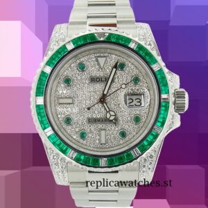 Rolex Submariner 40mm 116659 Men's Silver-tone Automatic