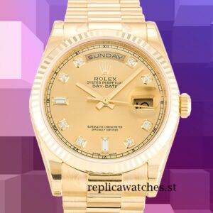Rolex Day-Date 36mm 118238 Men's Automatic Gold-tone