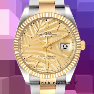 Rolex Datejust 36mm Men's M126233-0038 Automatic Gold Dial