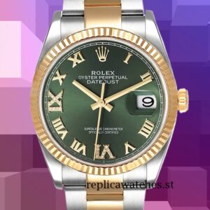 Rolex Datejust 36mm Men's m126233-0026 Silver-tone