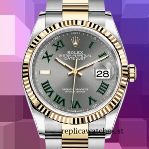 Rolex Datejust 36mm m126233-0036 Men's Wimbledon Dial Automatic