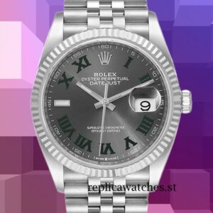 Rolex Datejust m126234-0045 Men's 36mm Wimbledon Dial