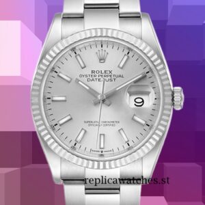 Rolex Datejust Men's 126234SSO 36mm Silver Dial Automatic