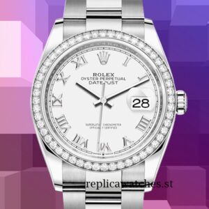 Rolex Datejust m126284rbr-0018 Ladies 36mm Automatic
