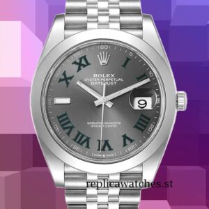 Rolex Datejust 41mm m126300-0014 Men's Silver-tone