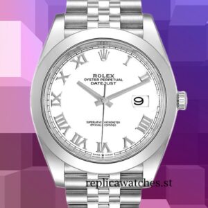 Rolex Datejust Men's 41mm m126300-0016 Automatic Silver-tone