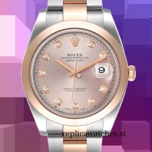 Rolex Datejust m126301-0007 41mm Men's Silver-tone Automatic