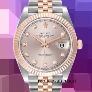Rolex Datejust m126331-0008 41mm Men's Silver-tone Automatic