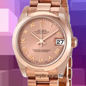 Rolex Datejust 178245RRP 31mm Ladies Rose Gold Dial Rose Gold-tone