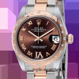 Rolex Datejust 178341-72161 Ladies 31mm Chocolate Dial