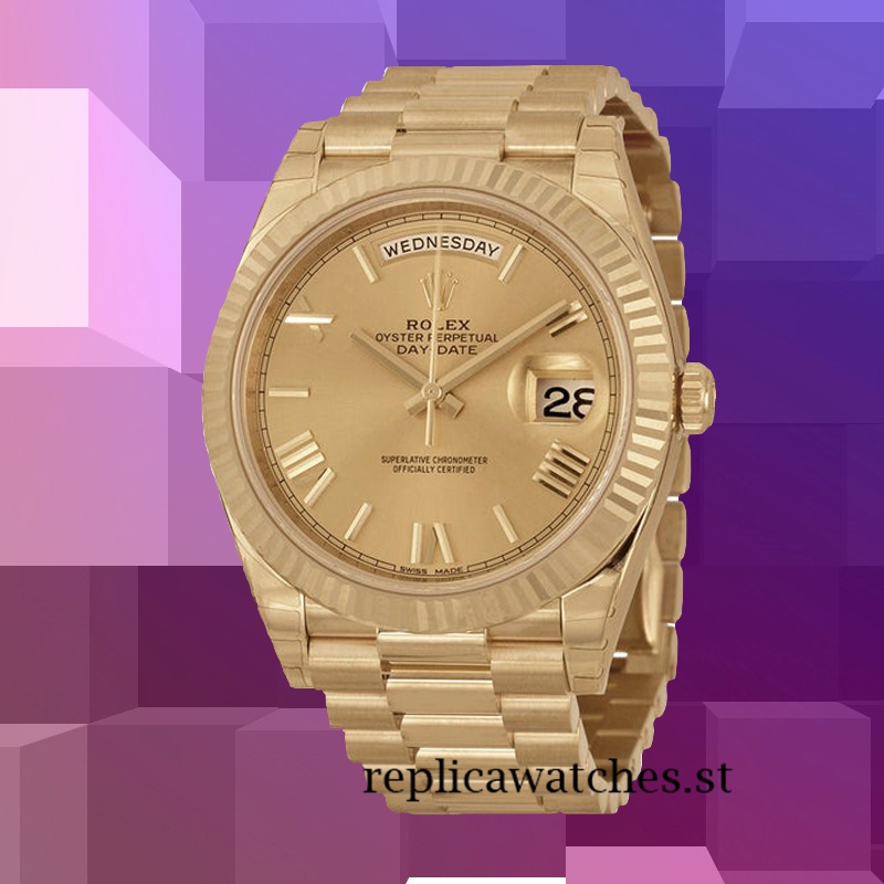 Rolex Day-Date 40mm m228238-0002 Men's Champagne Dial - Image 2