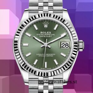 Rolex Datejust m278274-0018 31mm Unisex Green Dial