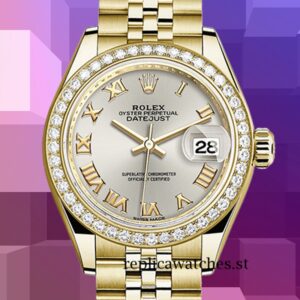 Rolex Datejust m279138rbr-0018 28mm Ladies Gold-tone