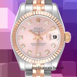 Rolex Datejust 28mm Ladies 279171 Automatic Pink Dial