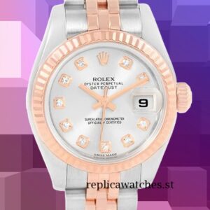 Rolex Datejust 28mm 279171 Ladies Silver Dial Automatic