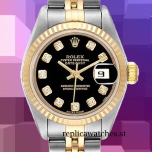 Rolex Datejust Ladies 279173 28mm Automatic Black Dial