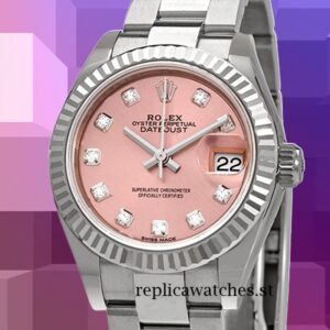 Rolex Datejust Ladies 28mm m279174-0004 Automatic Silver-tone