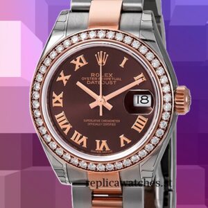 Rolex Datejust Ladies 28mm m279381rbr-0010 Silver-tone