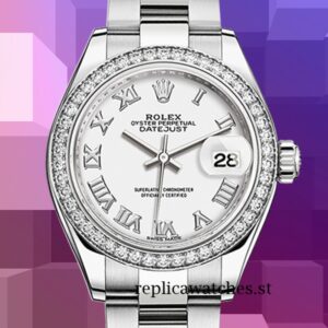 Rolex Datejust Ladies m279384rbr-0020 28mm White Dial