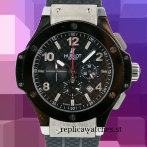Hublot Big Bang Men's 301.SB.131.RX 15mm Deployment Black Dial