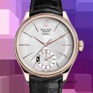 Rolex Cellini Men's 39mm m50525-0009 Silver Dial Automatic