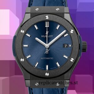 Hublot Classic Fusion Men's 511.CM.7170.LR 15mm Leather 18cm