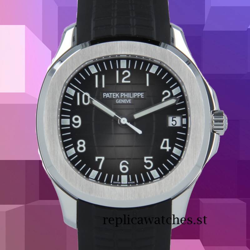 Patek Philippe Aquanaut 12mm 5167A-001 Men's Black Dial