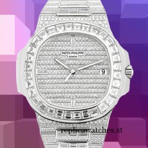 Patek Philippe Nautilus 9mm Men's 5719/10G-010 18cm Automatic