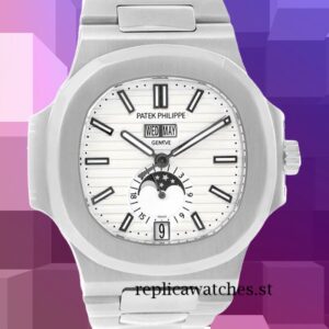 Patek Philippe Nautilus Men's 12mm 5726/1A-010 White Dial