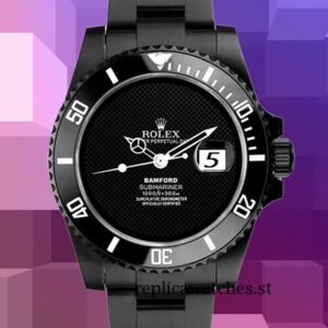 Rolex Submariner Men's 40mm Bamford Black-tone Automatic