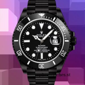 Rolex Submariner 40mm 116610 Men's Black Dial Black-tone