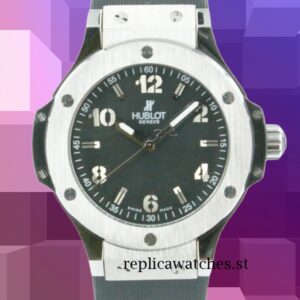 Hublot Big Bang Ladies BigBangBK002 15mm Rubber Black Dial