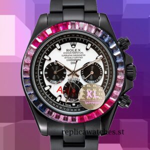 Rolex Daytona DIW 40mm Men's Black-tone Panda Dial