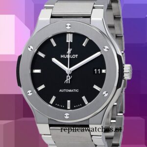 Hublot Classic Fusion Men's 510.NX.1170.NX Around 11mm Black Dial Automatic
