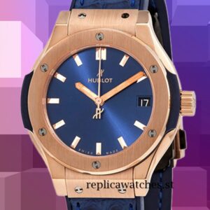 Hublot Classic Fusion Ladies Around 11mm 581.OX.7180.LR Around 18cm Leather